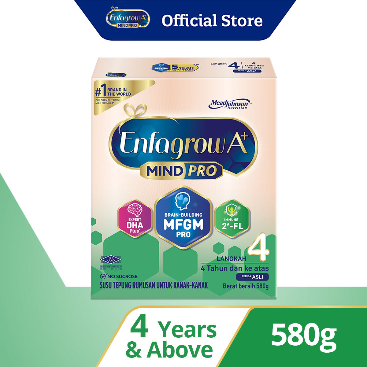 Enfagrow A+ Mindpro 2FL Step 4, ORIGINAL, 580g