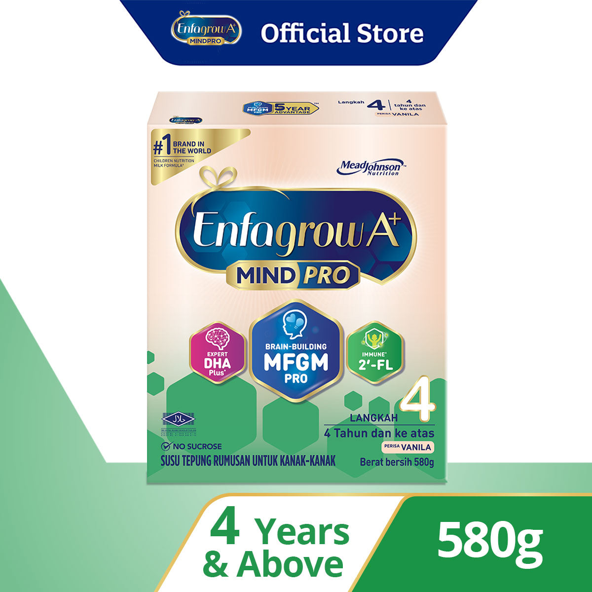 Enfagrow A+ Mindpro Step 4, VANILLA, 580g